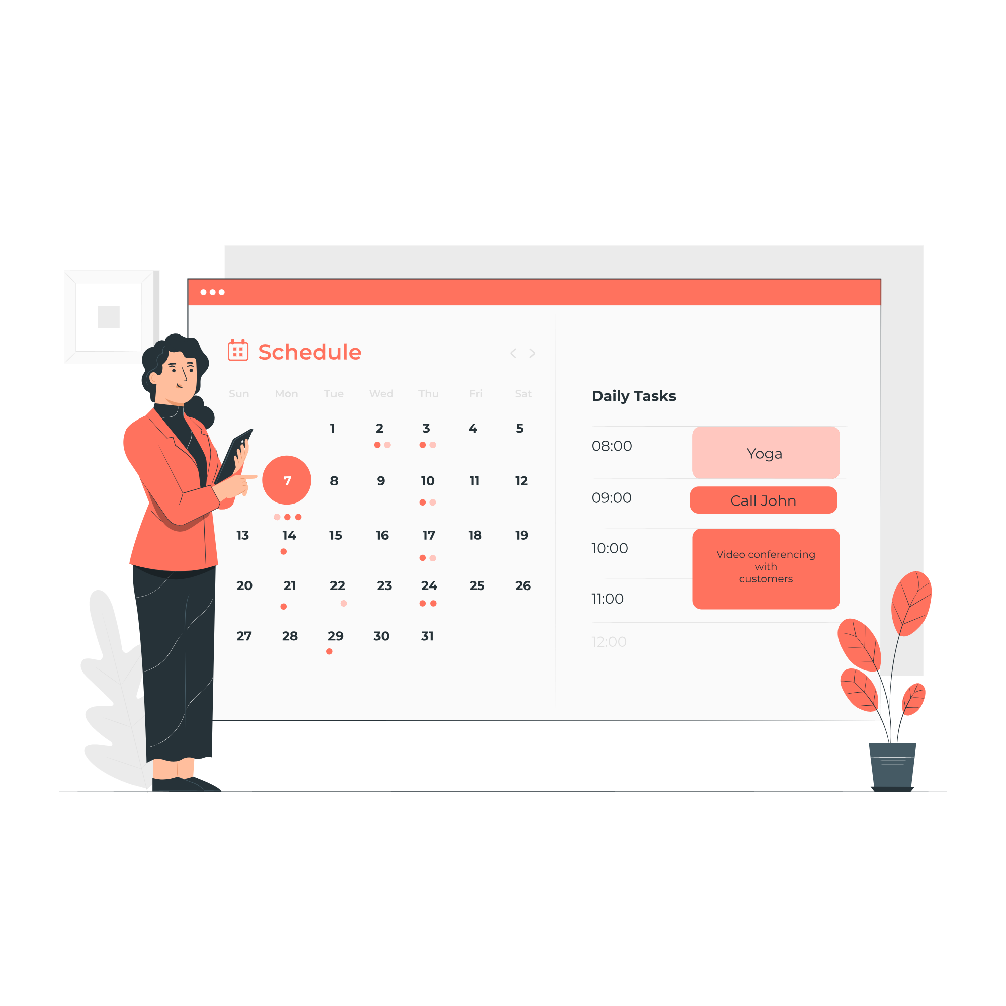 Schedule Your Service Call illustration